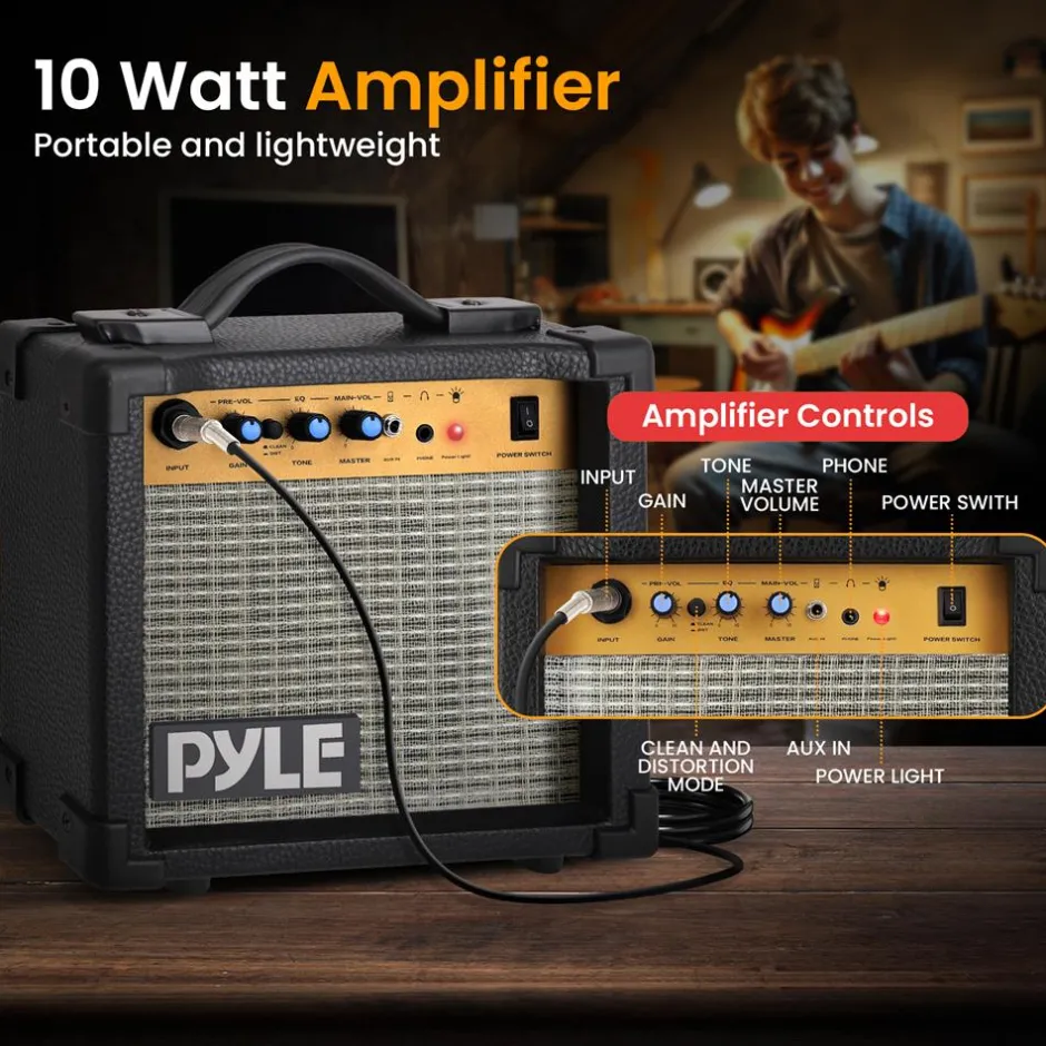 Electric Guitar Kit<Pyle New