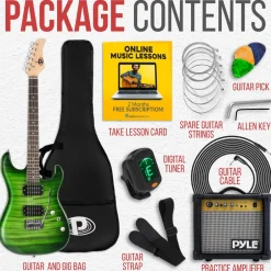 Electric Guitar Kit<Pyle New