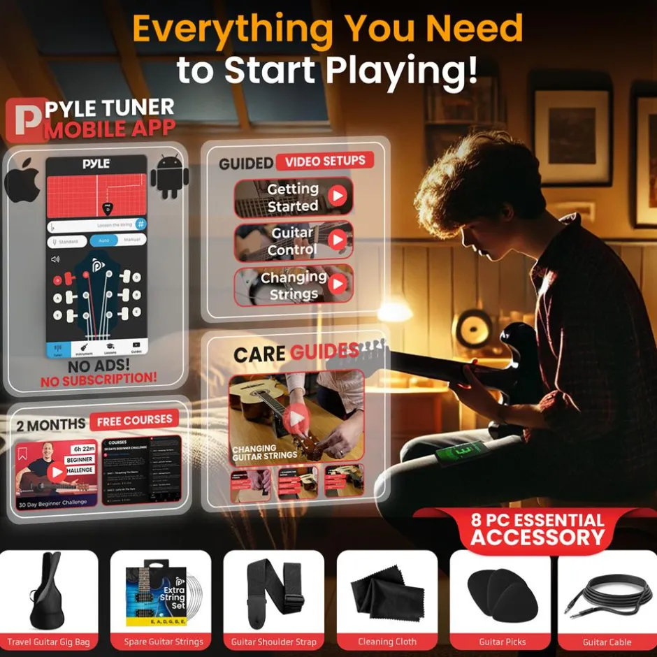 Electric Guitar Kit<Pyle Online