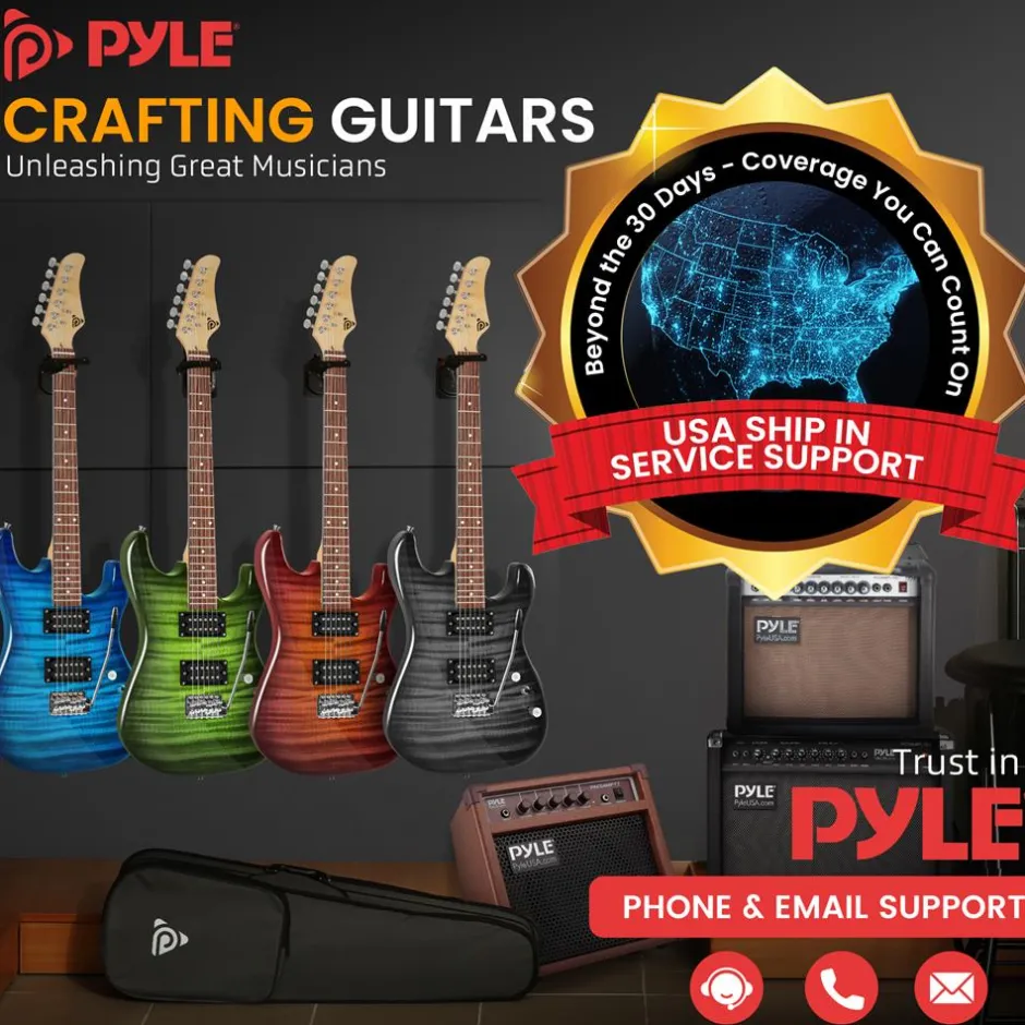 Electric Guitar Kit<Pyle Online