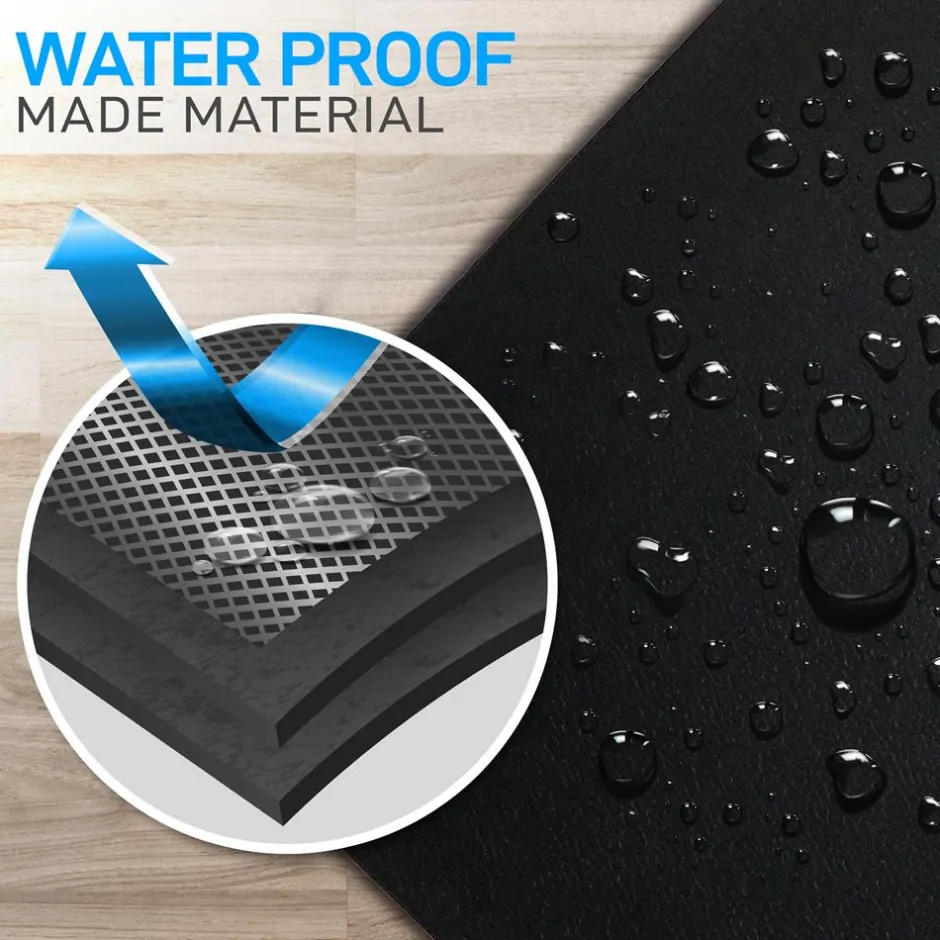 Exercise Mat for Floor Protection, Non-Slip PVC Foam, 36"x72"<SereneLife Clearance