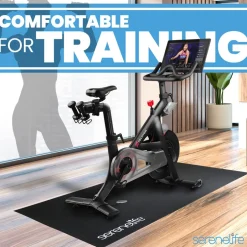 Exercise Mat for Floor Protection, Non-Slip PVC Foam, 36