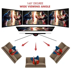 Foldable Projector Screen 120