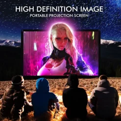 Foldable Projector Screen 120
