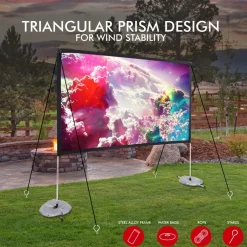 Foldable Projector Screen 120