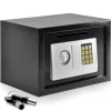 Front Load Safe Box Secure Storage Steel Construction 13.8"x9.8"x9.8"<SereneLife Outlet