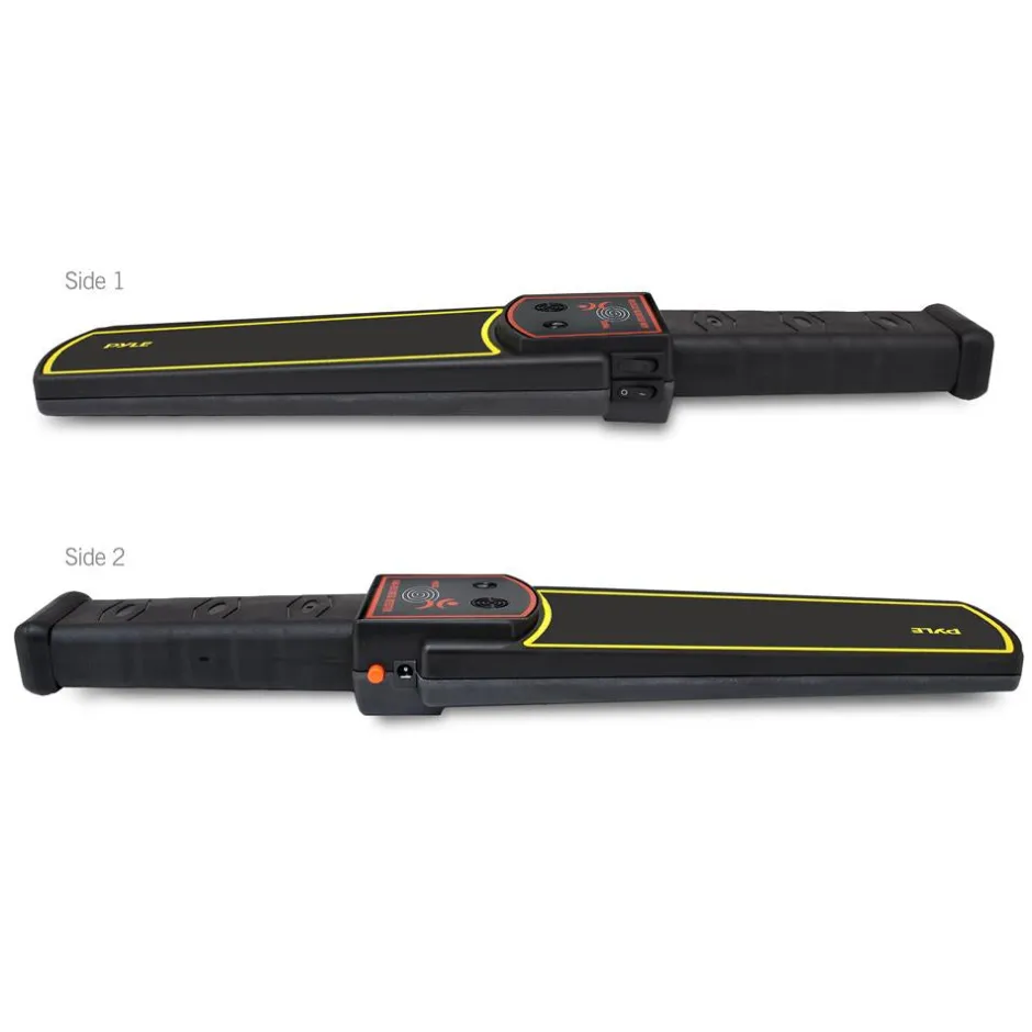 Handheld Metal Detector Wand High Sensitivity LED Alerts<Pyle Hot