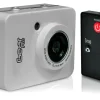 HD Action Camera 1080P Waterproof 12MP Touch Screen Silver<Pyle