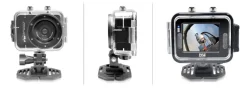 HD Sports Action Camera - Waterproof 1080P, 12MP, 2.4