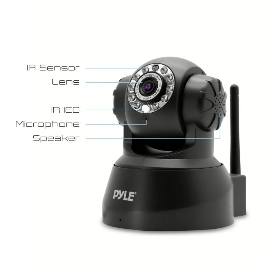 HD Wireless IP Camera System - Remote Control, Motion Detection, Wi-Fi<Pyle Hot