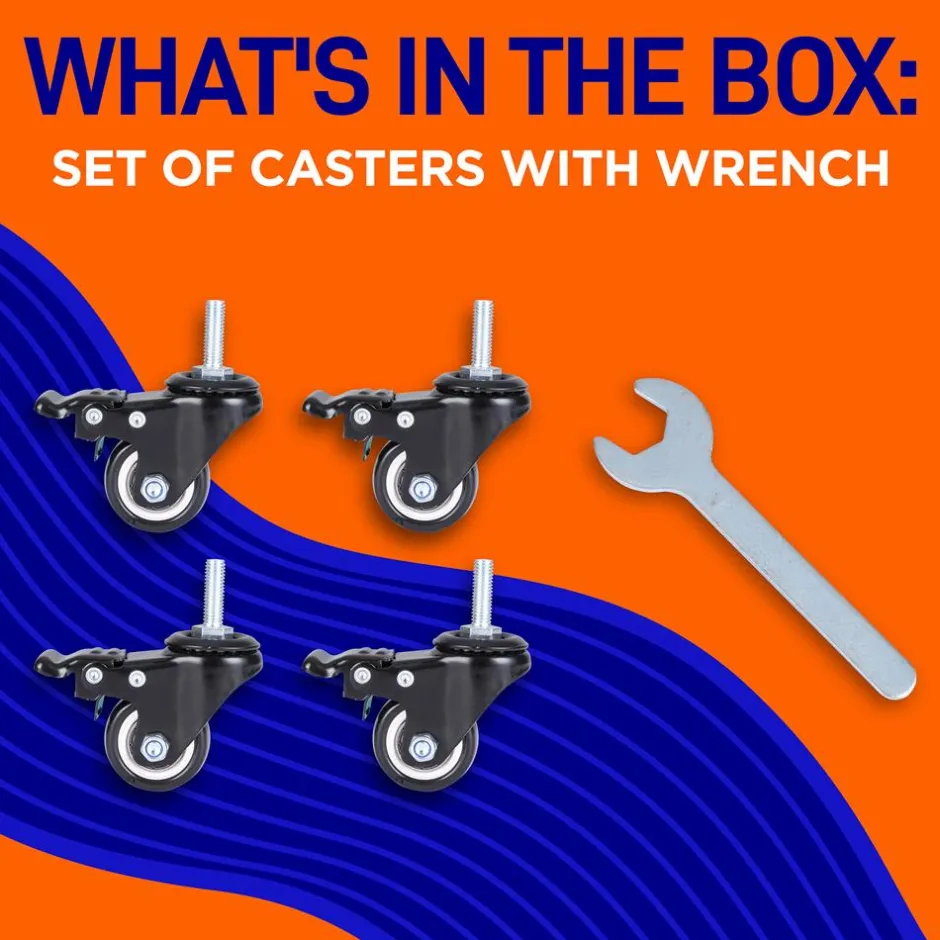Heavy Duty Swivel Caster<Pyle Hot