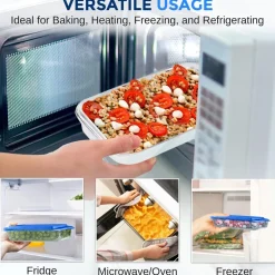 High Borosilicate Glass Bakeware Set<SereneLife Sale