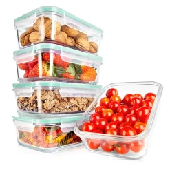 High Borosilicate Glass Food Container<NutriChef Clearance