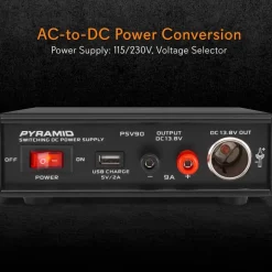 Hobbyist Bench Power Supply, 9 Amp<Pyramid Clearance