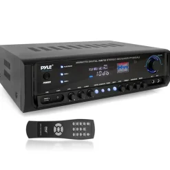 Home Audio Amplifier System 300W 4-Channel USB/AUX/MP3 Receiver<Pyle Discount