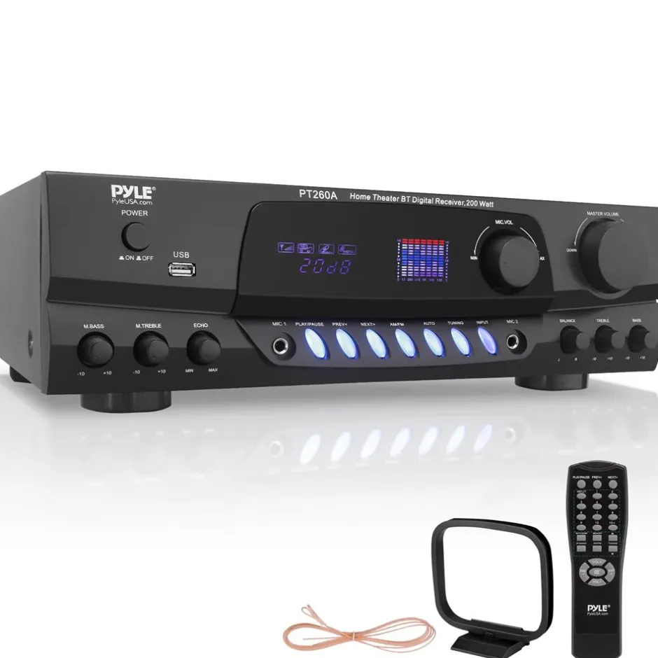 Home Theater Stereo Receiver System<Pyle New