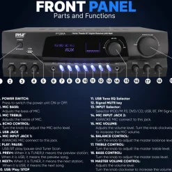 Home Theater Stereo Receiver System<Pyle New