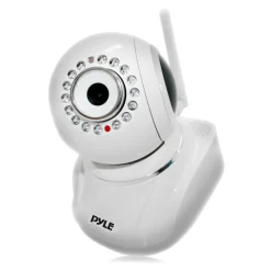 Indoor Wireless IP Camera - Remote Monitoring, HD 1080p, Night Vision, White<Pyle Outlet