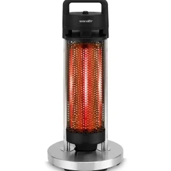 Infrared Patio Heater, Efficient Carbon Fiber, Aluminum Frame, Indoor/Outdoor<SereneLife New