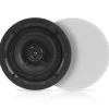 In-Wall/Ceiling Speakers Rich Bass 300W Magnetic Grill White<Pyle Outlet