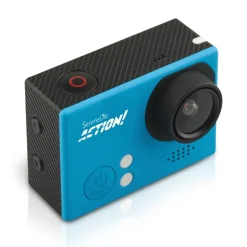 4K Ultra HD Action Camcorder, Slow-Mo, WiFi, Blue, 2" LCD, 160¬∞ Wide Angle<SereneLife Clearance
