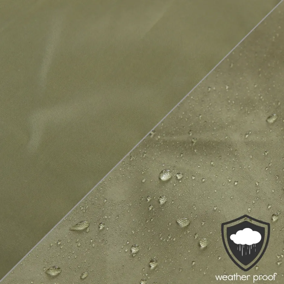 Lawn Tractor Cover Waterproof Canvas Snug Fit All-Weather Green<Pyle