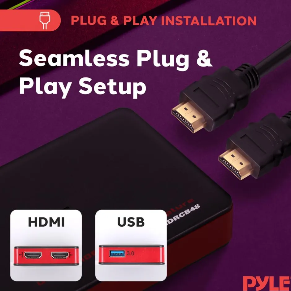 Live Stream Video Capture Device<Pyle New