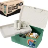 Lockable Storage Bin 6.5 Gal Capacity, Durable ABS, Green<SereneLife Best