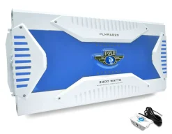 Marine Amplifier 3000W Waterproof 8-Channel MOSFET Power Supply<Pyle Online