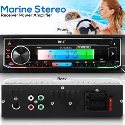 Marine Bluetooth Cd/Mp3 Radio Receiver<Pyle Outlet