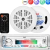 Marine Bluetooth Cd/Mp3 Radio Receiver &<Pyle Online