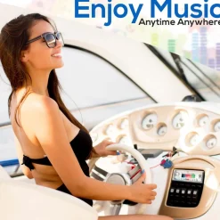 Marine Bluetooth Cd/Mp3 Radio Receiver &<Pyle Online