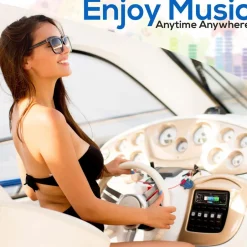 Marine Bluetooth Mp3 Radio Receiver<Pyle