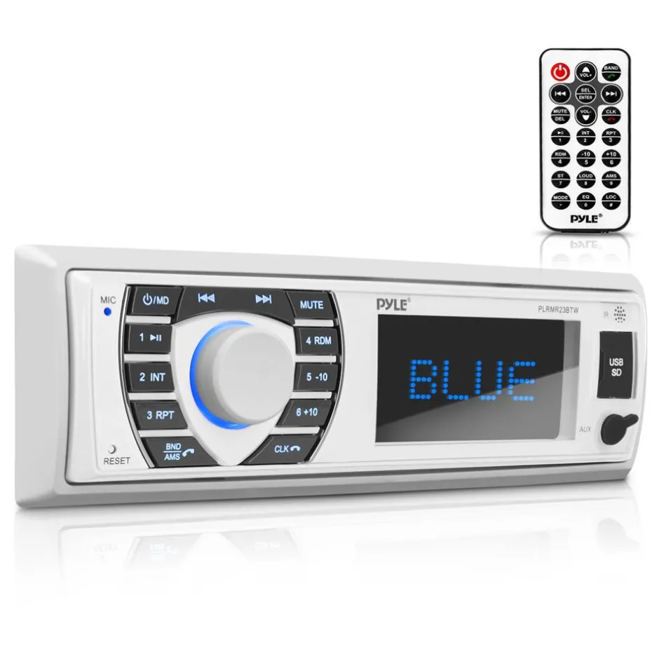Marine Bluetooth Mp3 Radio Receiver<Pyle Clearance