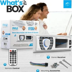 Marine Bluetooth Mp3 Radio Receiver<Pyle Clearance