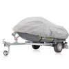 Marine Jetski Cover Waterproof 300D Polyester Gray 102" Max<Pyle Clearance