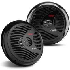 Marine Speakers 180W Waterproof Dual Cone Polyprone White<Pyle Online