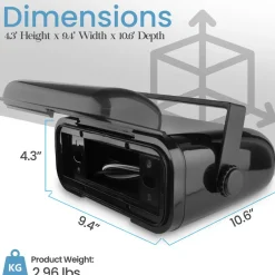 Marine Stereo Cover Water Resistant Neoprene Gasket<Pyle
