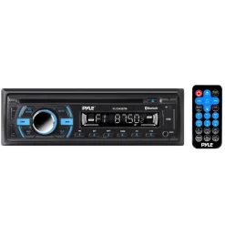 Marine Stereo Receiver Bluetooth Hands-Free CD Player Single DIN<Pyle Outlet