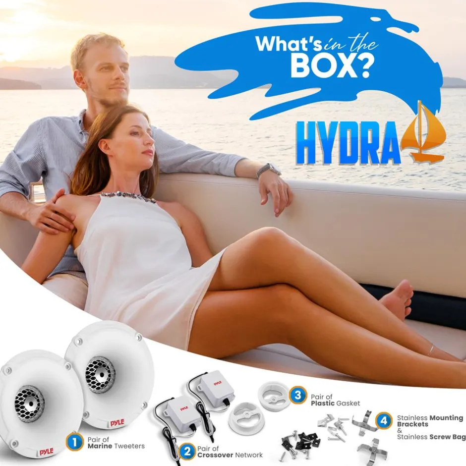 Marine Tweeter Speaker System<Pyle Best
