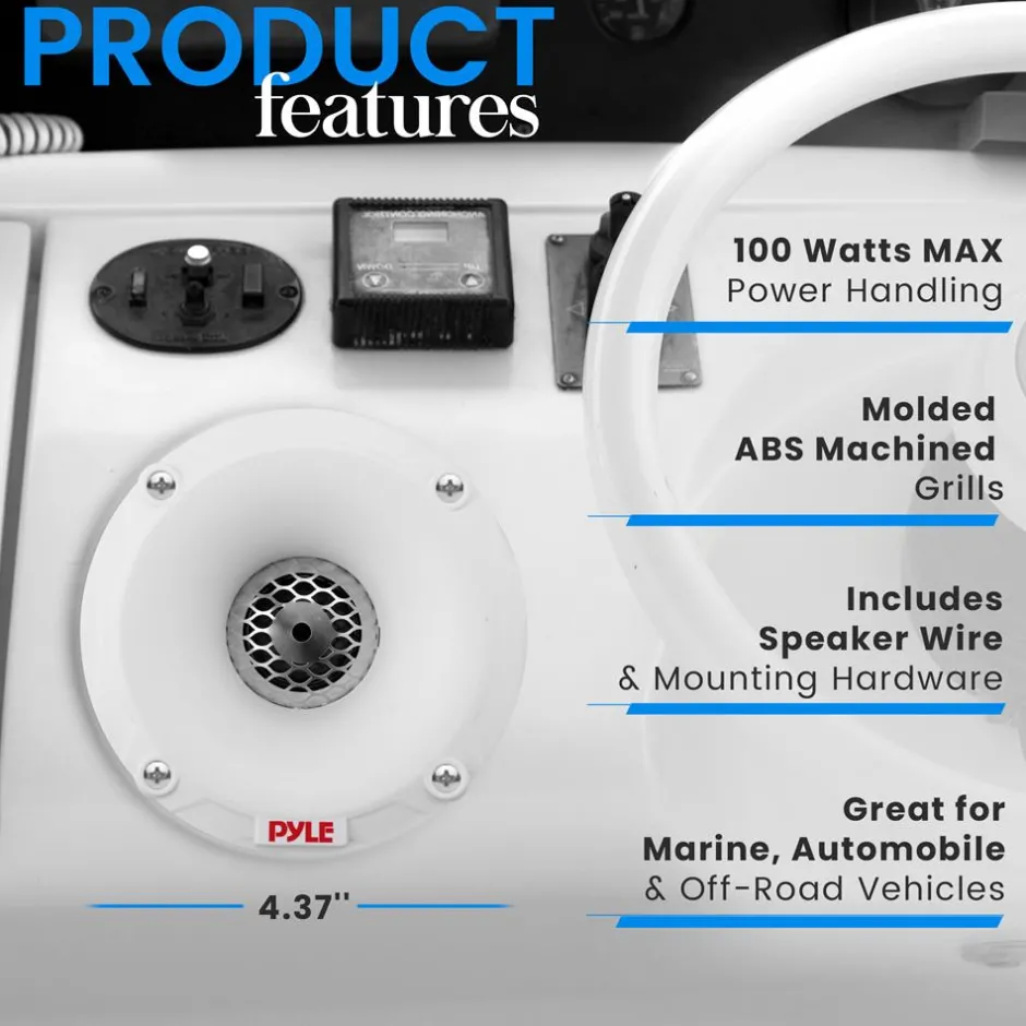 Marine Tweeter Speaker System<Pyle Best