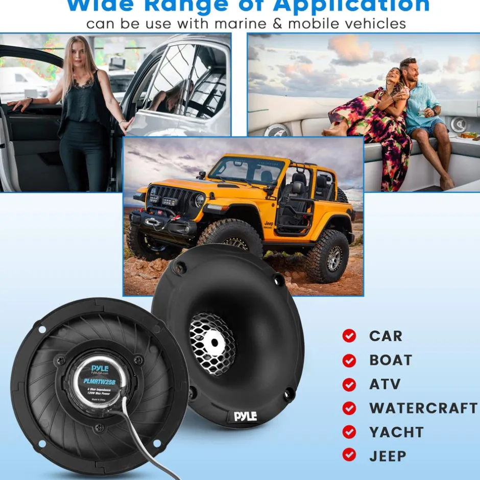 Marine Tweeter Speaker System<Pyle