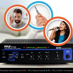 Microphone Pa Mono Amplifier<Pyle Sale