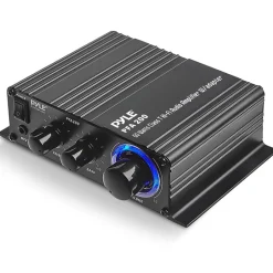 Mini Audio Amplifier 60W HiFi Stereo Class-T Circuit 2-8Ω Speakers<Pyle Best