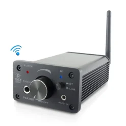 Mini Bluetooth Amplifier 100W Compact Design with Aux Inputs<Pyle Outlet