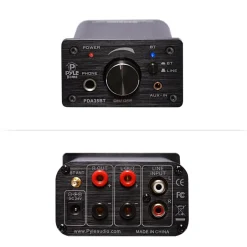 Mini Bluetooth Amplifier 100W Compact Design with Aux Inputs<Pyle Outlet
