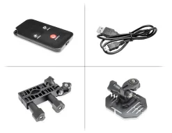 Mini HD Camera 1080P Video 12MP Touch Screen Waterproof Red<Pyle Sale