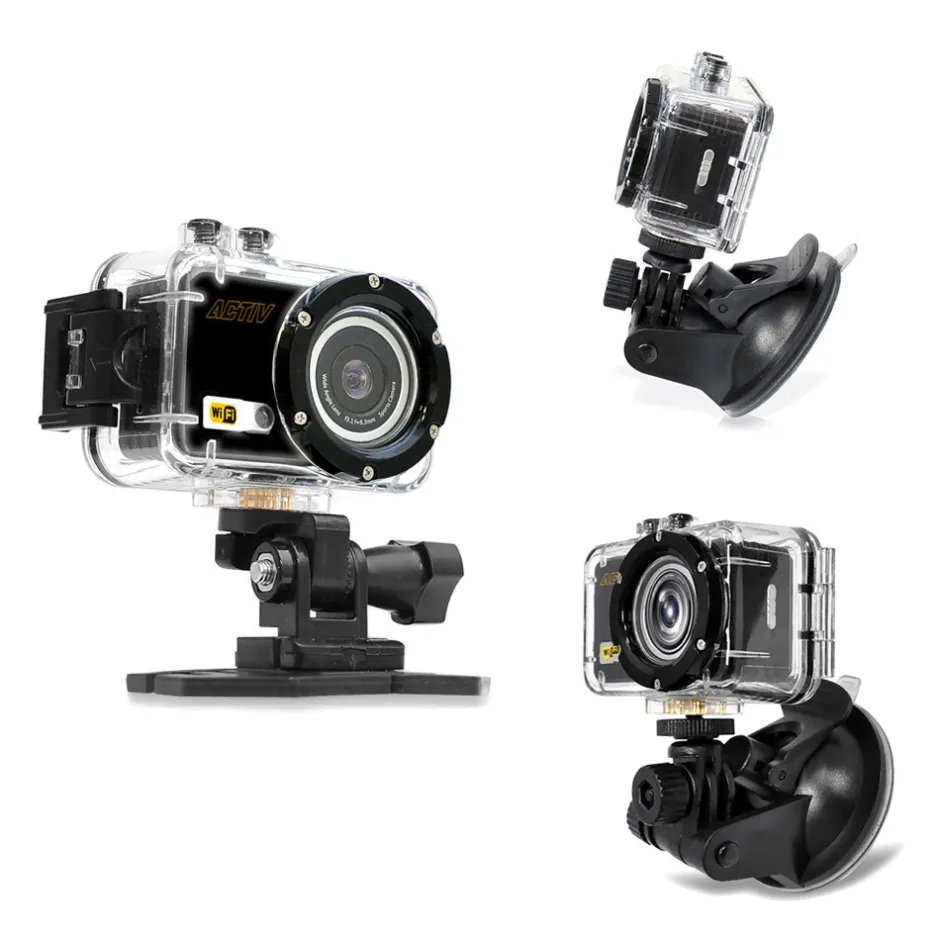 Mini HD Camera: Waterproof, Wi-Fi, 1080p Video, 8MP Photos, Wide Angle Lens<Pyle Discount