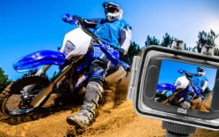 Mini HD Sports Camera 720p Touchscreen Waterproof Case<Pyle Outlet