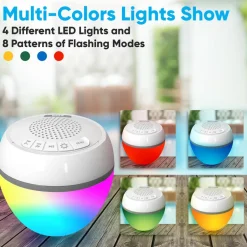 Mini Speaker With Colorful Lights<Pyle Sale